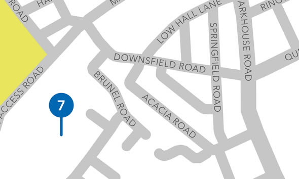 Walthamstow Marshes - Map