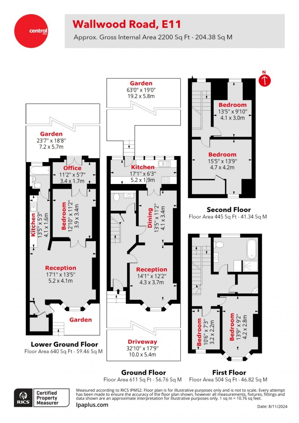 Floorplan for Leytonstone, London