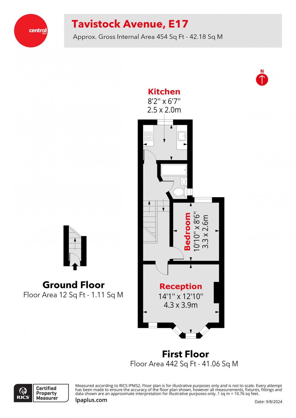 Floorplan for Walthamstow, London