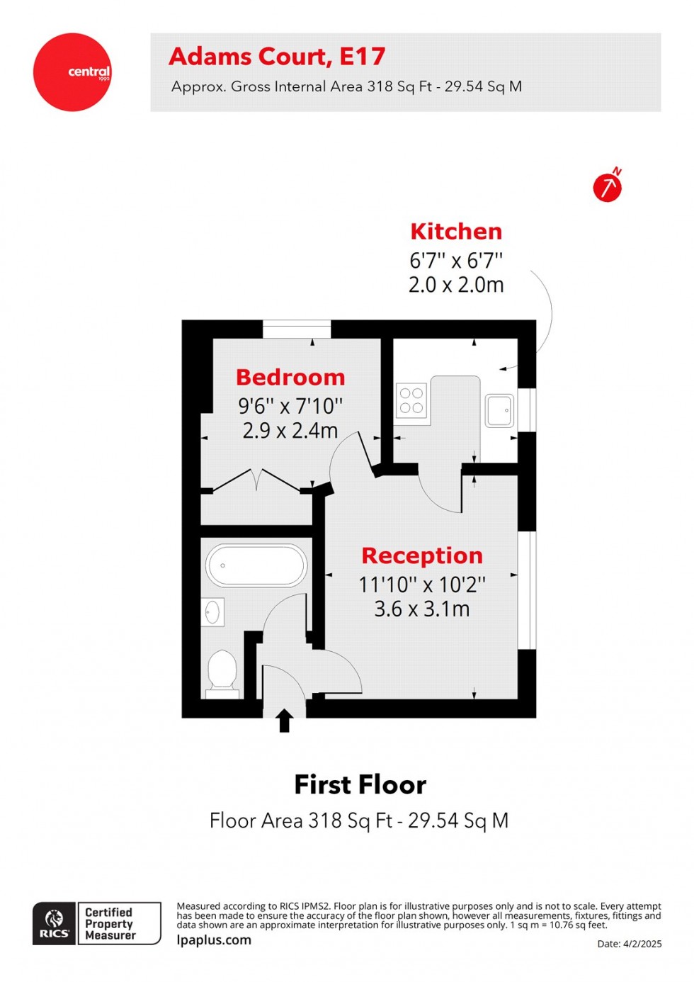 Floorplan for London