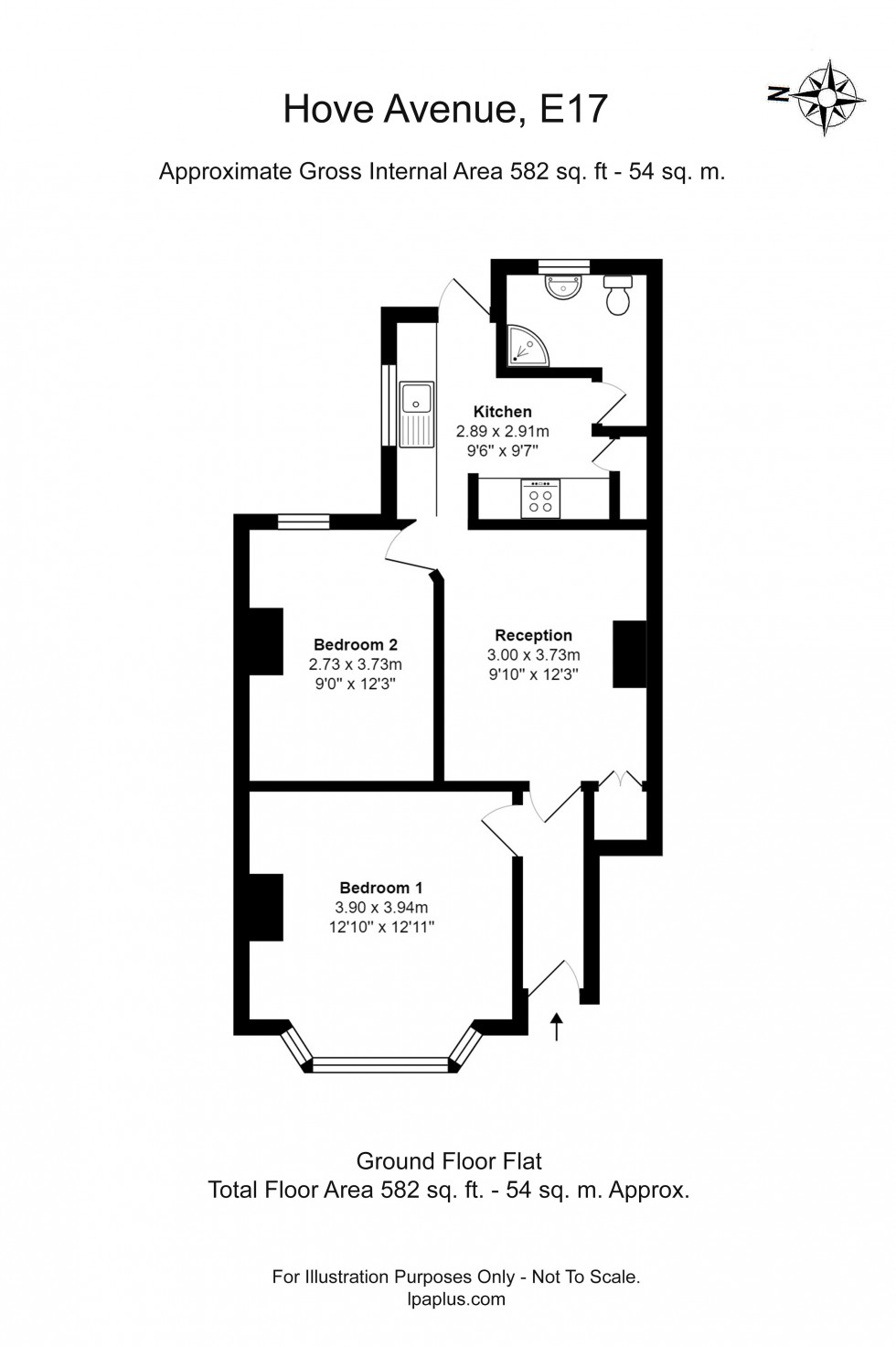 Floorplan for Walthamstow, LONDON